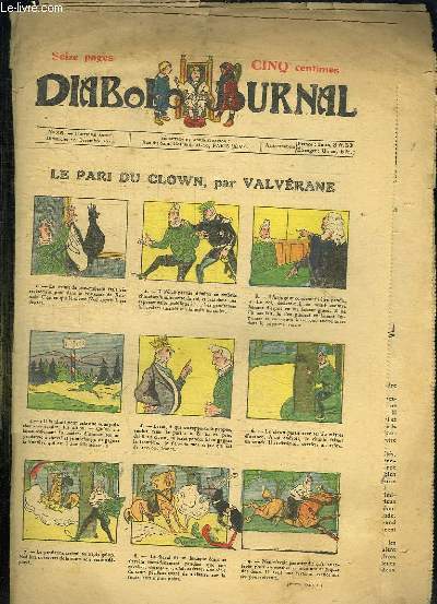 DIABOLO JOURNAL N 35 DU DIMANCHE 20 DECEMBRE 1914.
