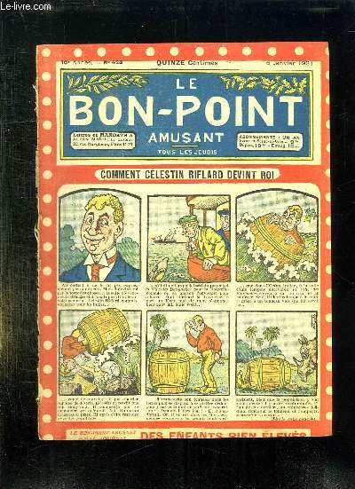 LE BON POINT N 423 DU 6 JANVIER 1921.