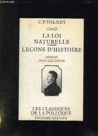LA LOI NATURELLE LECONS D HISTOIRE.