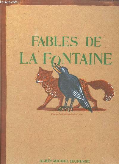 FABLES DE LA FONTAINE.