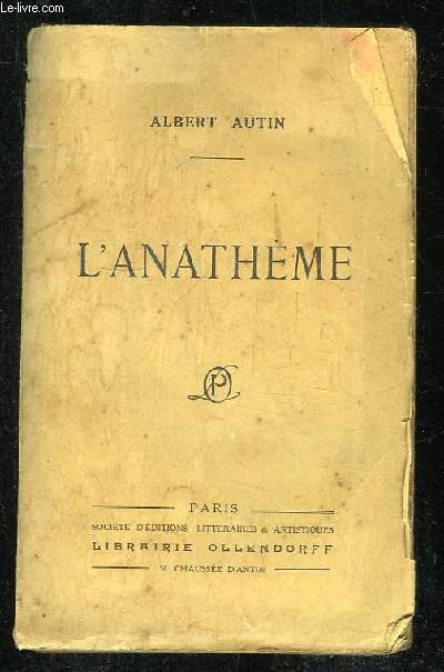L ANATHEME. 5em EDITION.