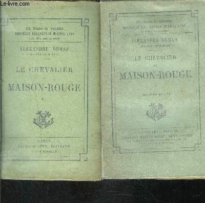 LE CHEVALIER DE MAISON ROUGE- 2 TOMES EN 2 VOLUMES
