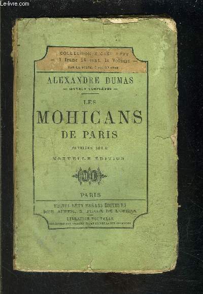 LES MOHICANS DE PARIS- 1re srie