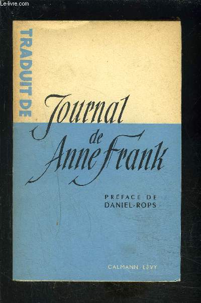 JOURNAL DE ANNE FRANK
