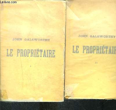 LE PROPRIETAIRE- 2 TOMES EN 2 VOLUMES