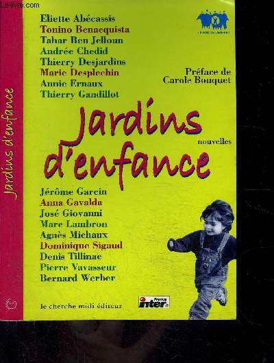 JARDINS D ENFANCES- NOUVELLES