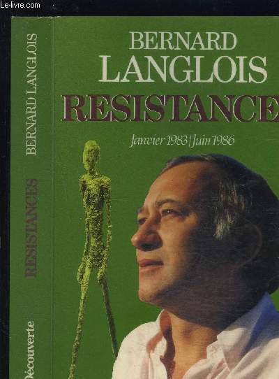 RESISTANCES- JANVIER 1983- JUIN 1986