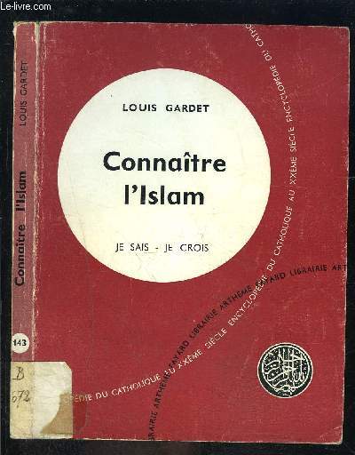 CONNAITRE L ISLAM- JE SAIS- JE CROIS N143