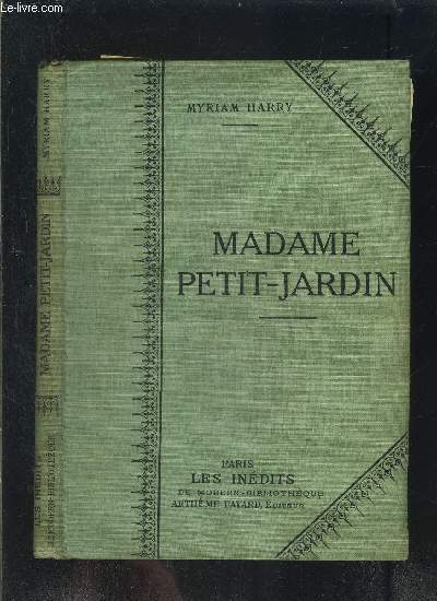 MADAME PETIT JARDIN- COLLECTION MODERN-BIBLIOTHEQUE