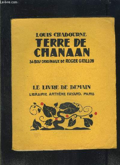 TERRE DE CHANAAN- LE LIVRE DE DEMAIN N190