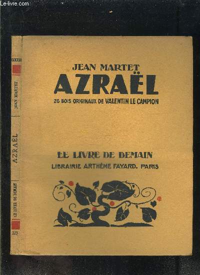 AZRAEL- LE LIVRE DE DEMAIN N223
