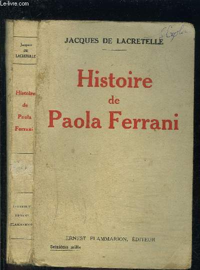 HISTOIRE DE PAOLA FERRANI