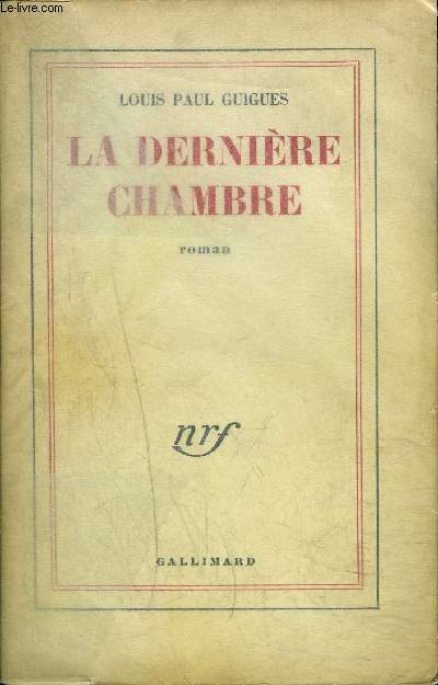 LA DERNIERE CHAMBRE - 2EME EDITION