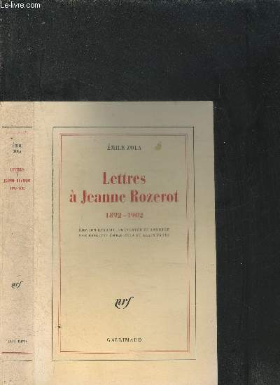 LETTRES A JEANNE ROZEROT 1892-1902