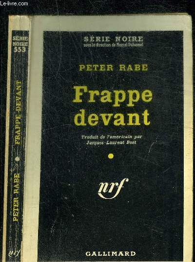 FRAPPE DEVANT - COLLECTION SERIE NOIRE 553
