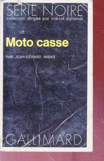 Moto casse collection srie noire n1563
