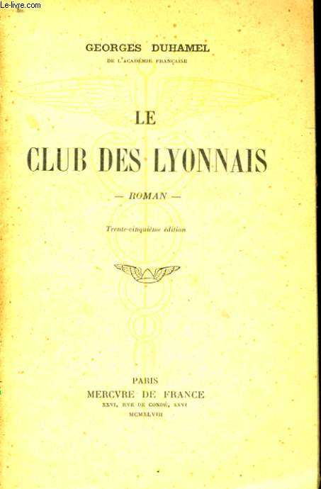 LE CLUB DES LYONNAIS