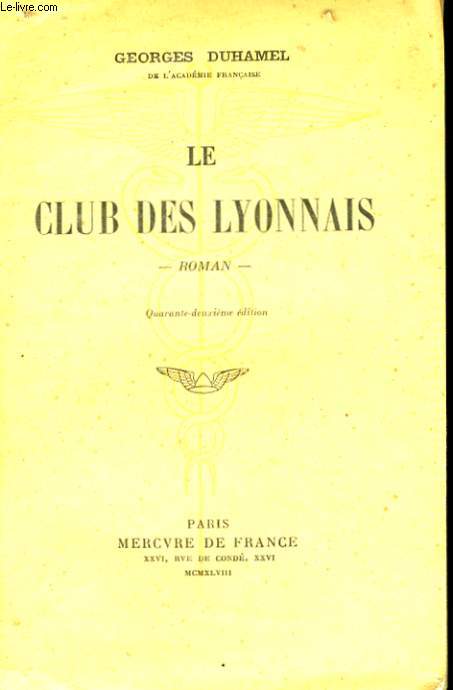 LE CLUB DES LYONNAIS