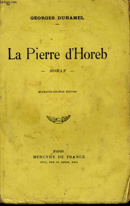 LA PIERRE D'HOREB