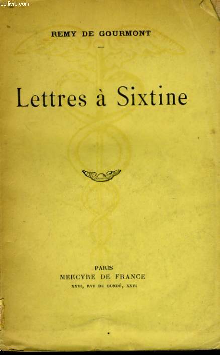 LETTRES A SIXTINE