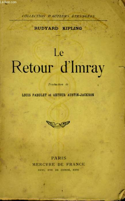 LE RETOUR D'IMRAY