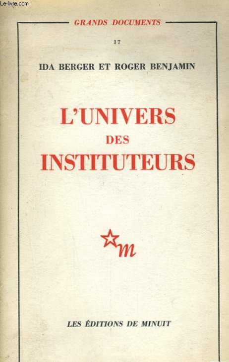 L'UNIVERS DES INSTITUTEURS