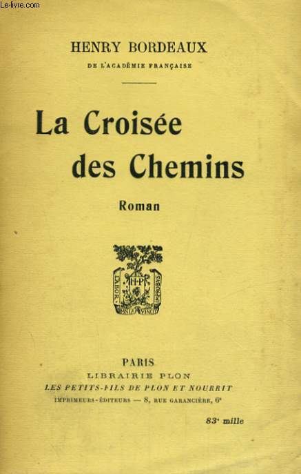 LA CROISEE DES CHEMINS