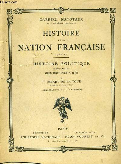 HISTOIRE DE LA NATION FRANCAISE, COMPLET EN 15 VOLUMES