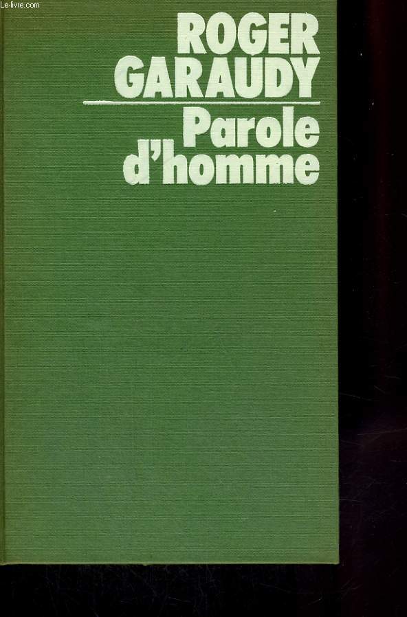 PAROLE D HOMME.