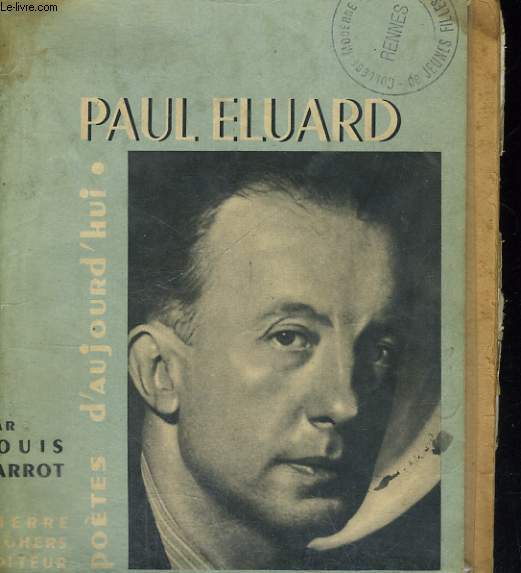 Paul ELUARD - Collection Potes d'aujourd'hui n1