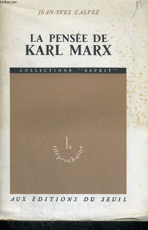 La pense de Karl Marx