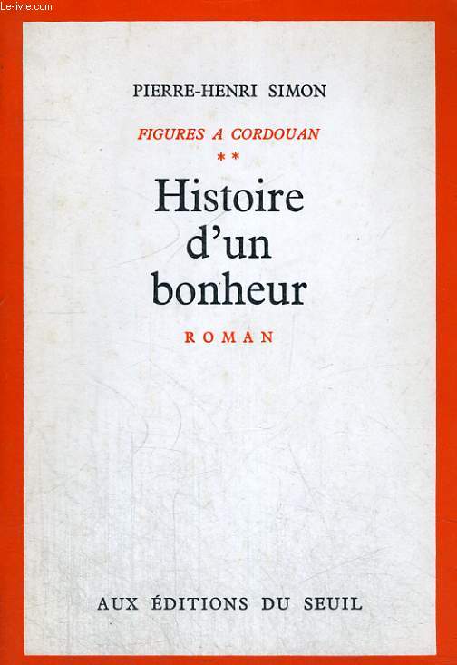 Figures  Cordouan - Histoire d'un bonheur Tome 2