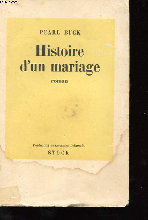 HISTOIRE D'UN MARIAGE