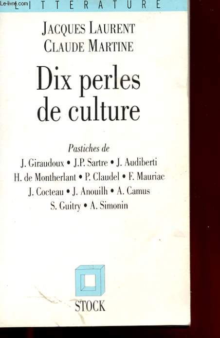 DIX PERLES DE CULTURE