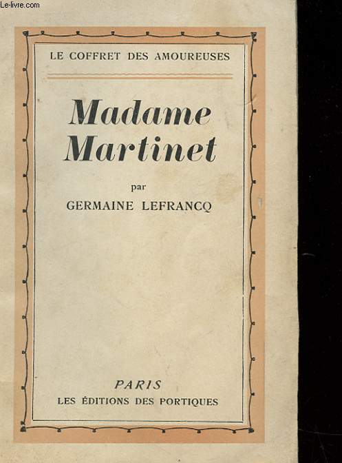 MADAME MARTINET
