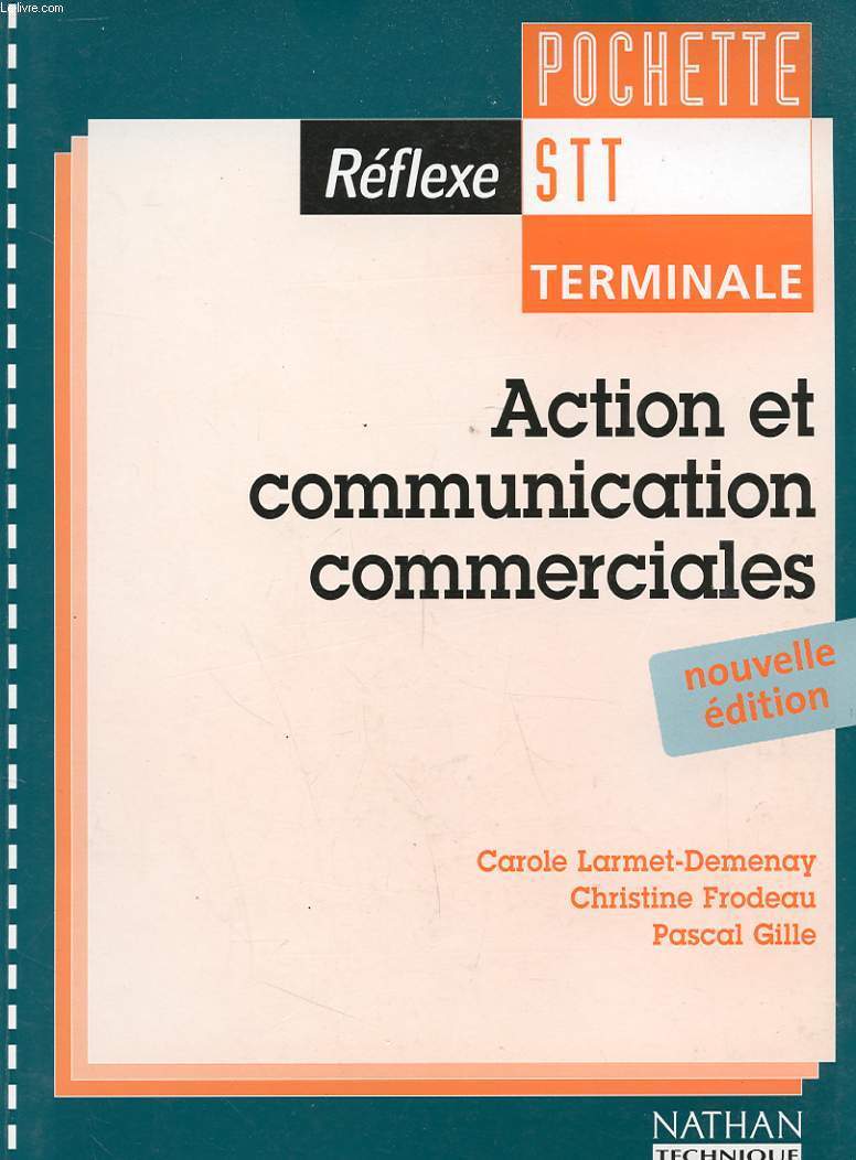 REFLEXE STT - POCHETTE TERMINALE - ACTION ET COMMUNICATIONS COMMERCIALES
