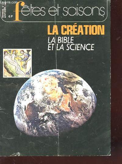 FETES ET SAISON N347 - LA CREATION LA BILBE ET LA SCIENCE