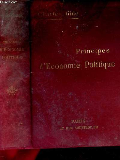 PRINCIPES D'ECONOMIE POLITIQUE