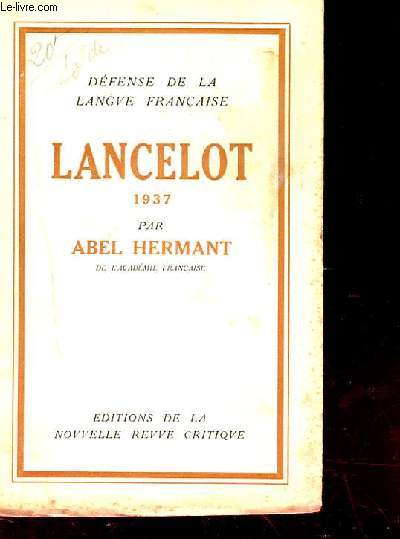 LANCELOT 1937