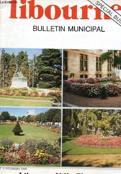 LIBOURNE bulletin municipal - spcial bus n31