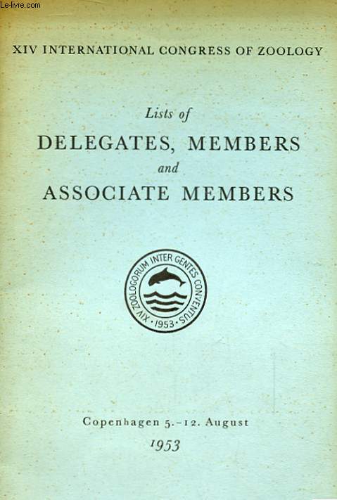 LISTS OF DELEGATES, MEMBERS AND ASSOCIATES MEMBERS.