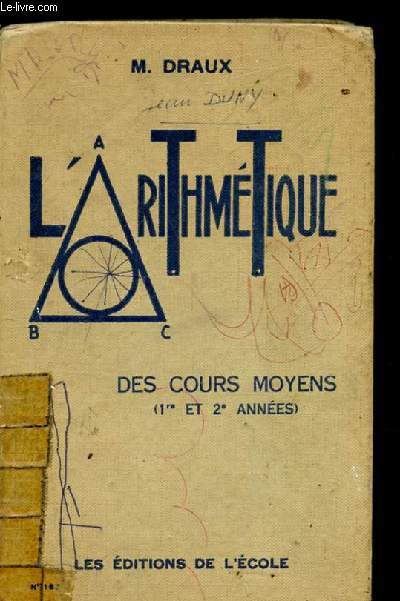 L'ARITHMETIQUE DES COURS MOYENS ( 1ER ET 2E ANNEES N182