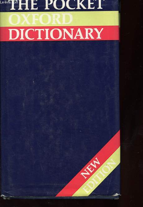 THE POCKET OXFORD DICTIONARY OF CURRENT ENGLISH.