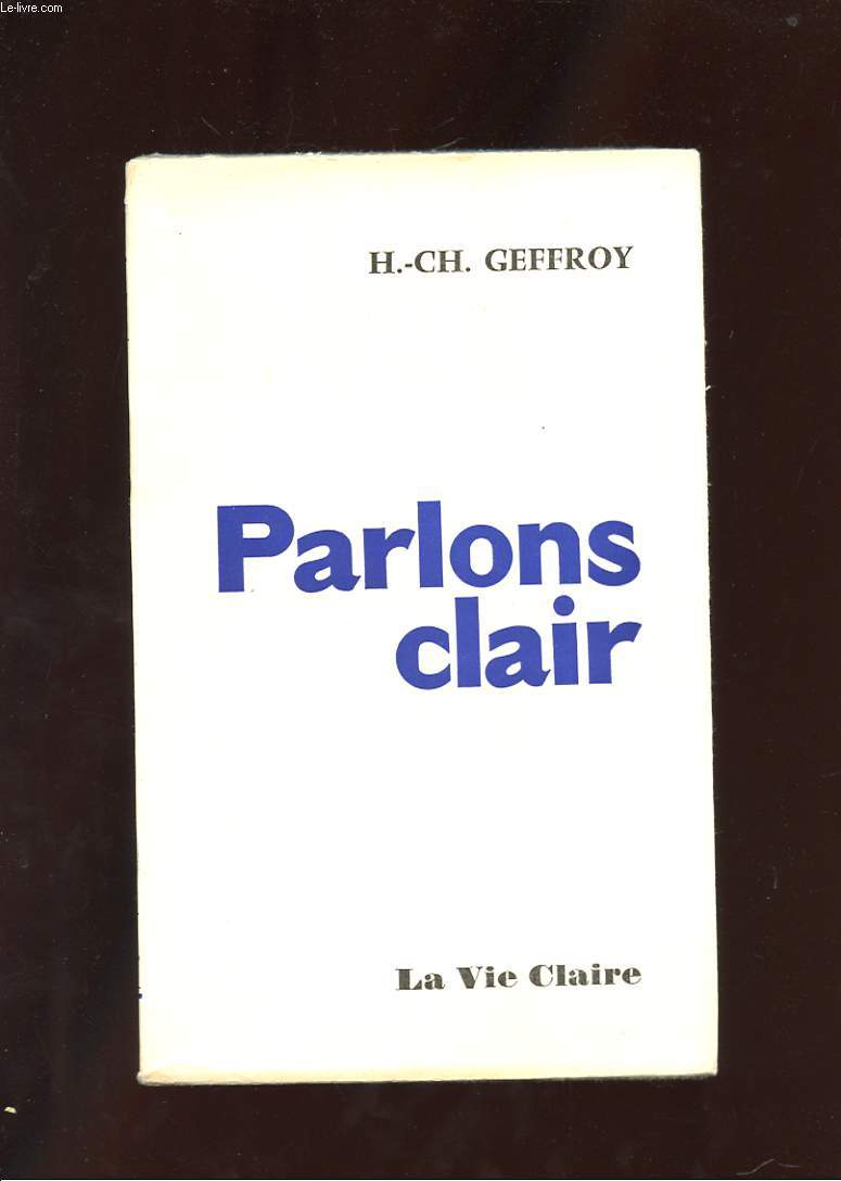 PARLONS CLAIR