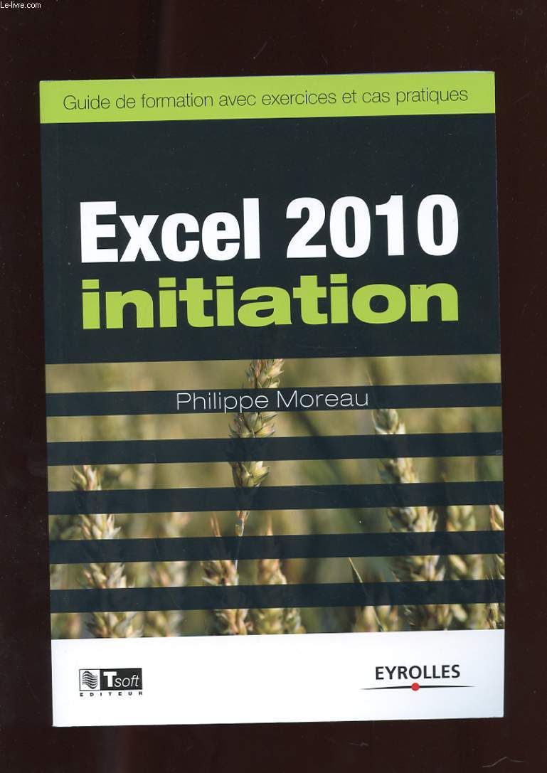 EXCEL 2010 INITIATION. GUIDE DE FORMATION AVEC EXERCICES ET CAS PRATIQUES