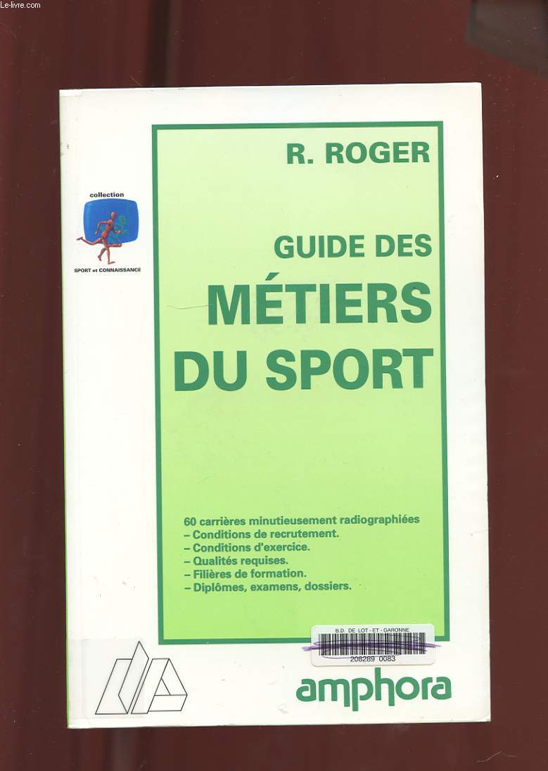 GUIDE DES METIERS DU SPORT. EDITION 1994