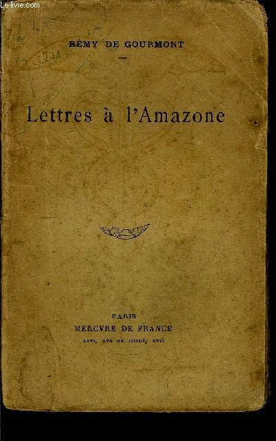 LETTRES A L'AMAZONE