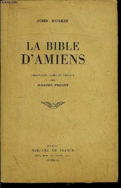LA BIBLE D'AMIENS