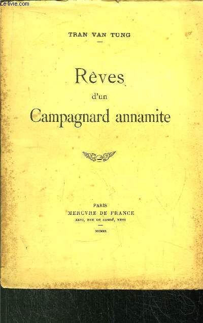 REVES D'UN CAMPAGNARD ANNAMITE