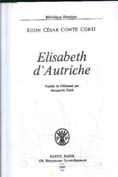 ELISABETH D'AUTRICHE
